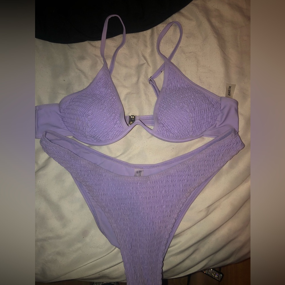 Purple bikini